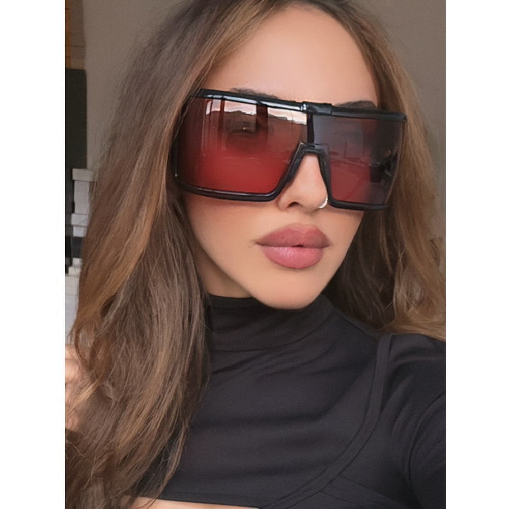 NEW Tom Ford FT1118 Parker Oversized Mask in Black $535